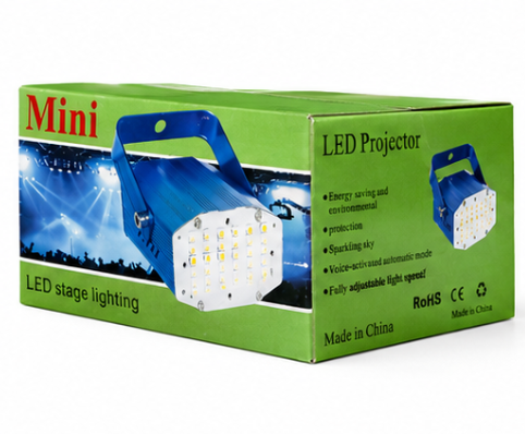 پروژکتور LED نورپردازی Mini؛ مناسب مهمانی، صحنه و اجرای زنده
